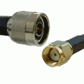 Cable N-Type male + LLC200 + RP-SMA male ยาว 1 เมตร